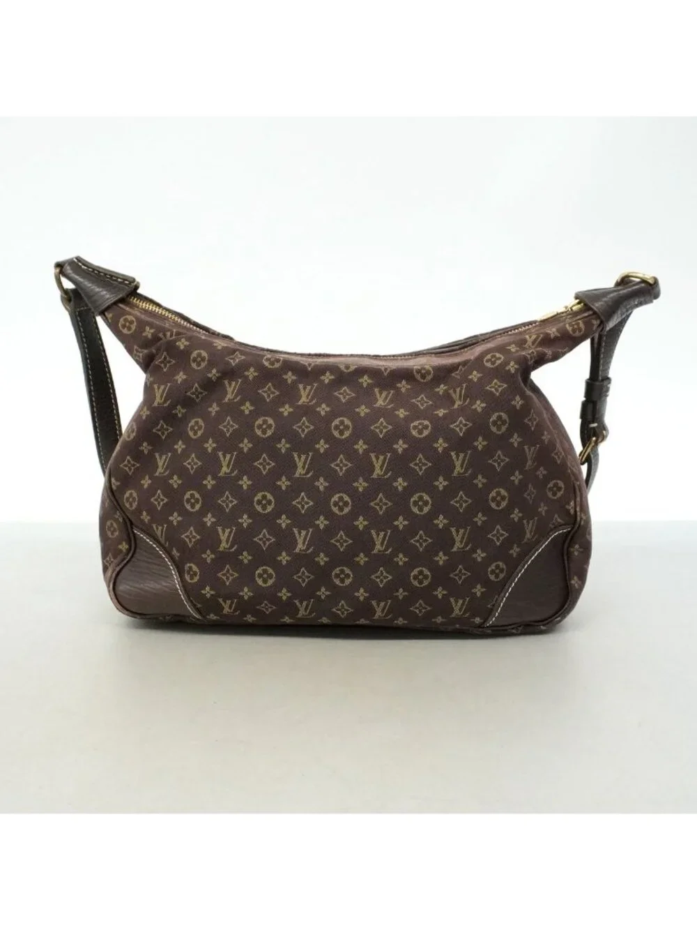 Louis Vuitton Shoulder Bag Monogram Mini Lin Boulogne Ebene